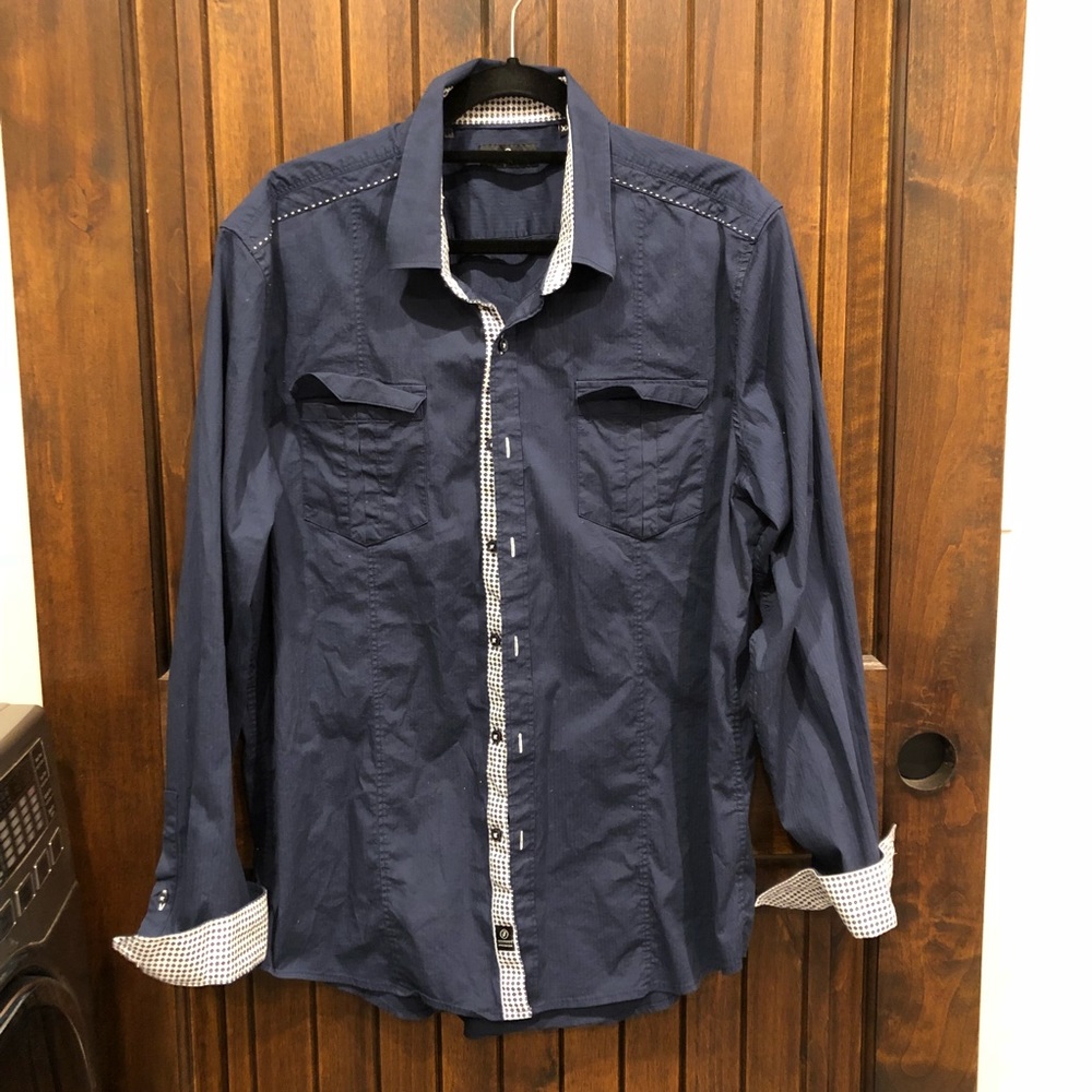 NWOT Men’s 7 diamonds Shirt